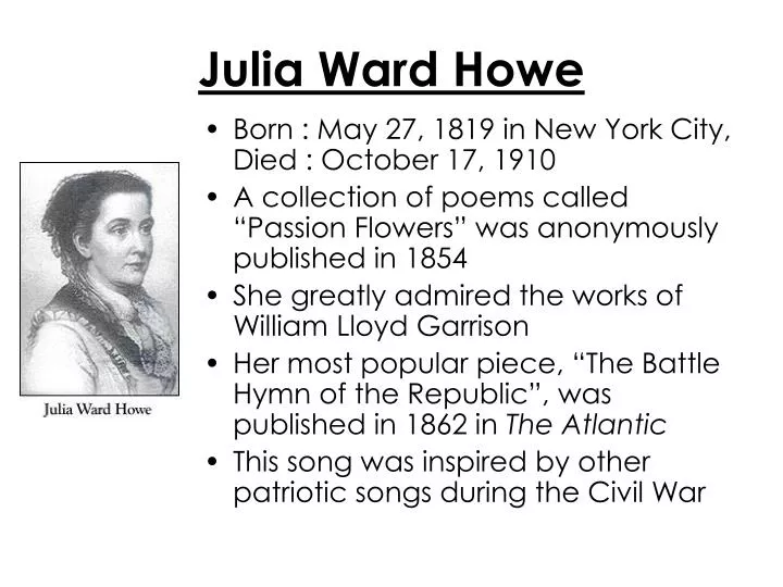 julia ward howe