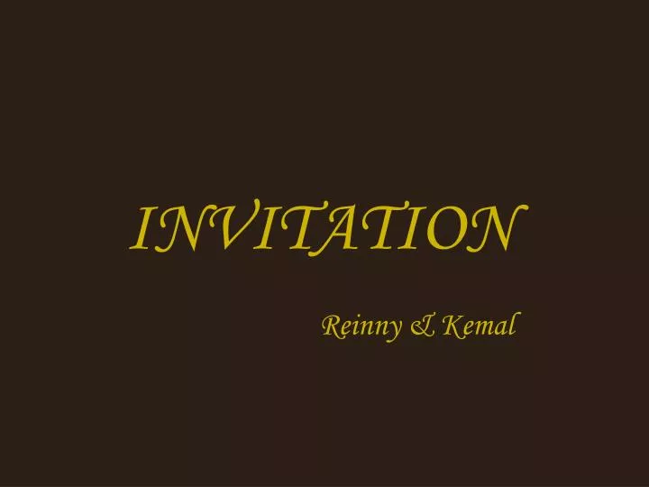 invitation reinny kemal