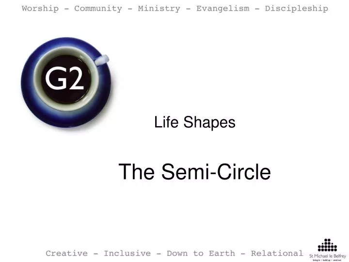 life shapes the semi circle