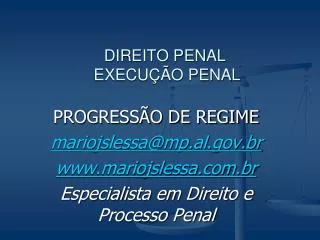 direito penal execu o penal