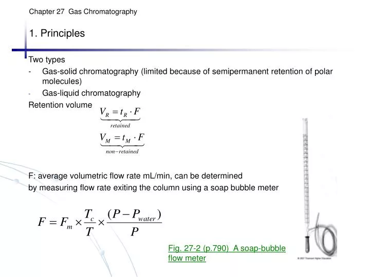 chapter 27 gas chromatography 1 principles