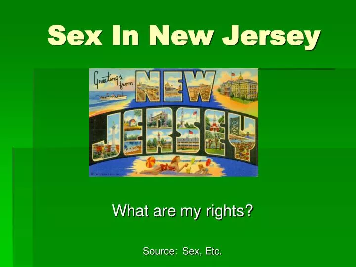 sex in new jersey