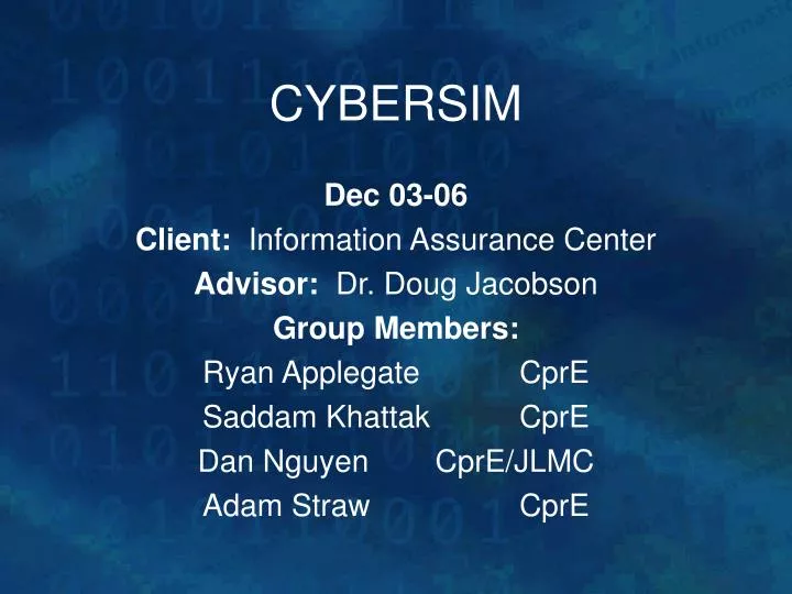 cybersim