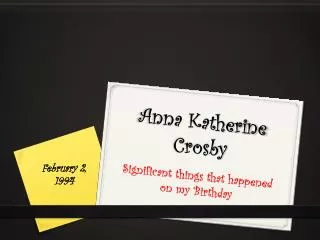 Anna Katherine Crosby