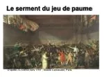 Le serment du jeu de paume - slide 1