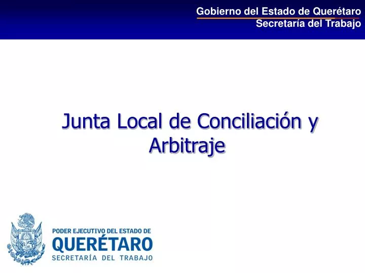 junta local de conciliaci n y arbitraje