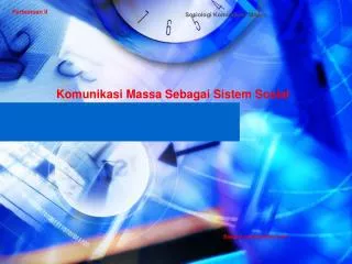 pertemuan ii