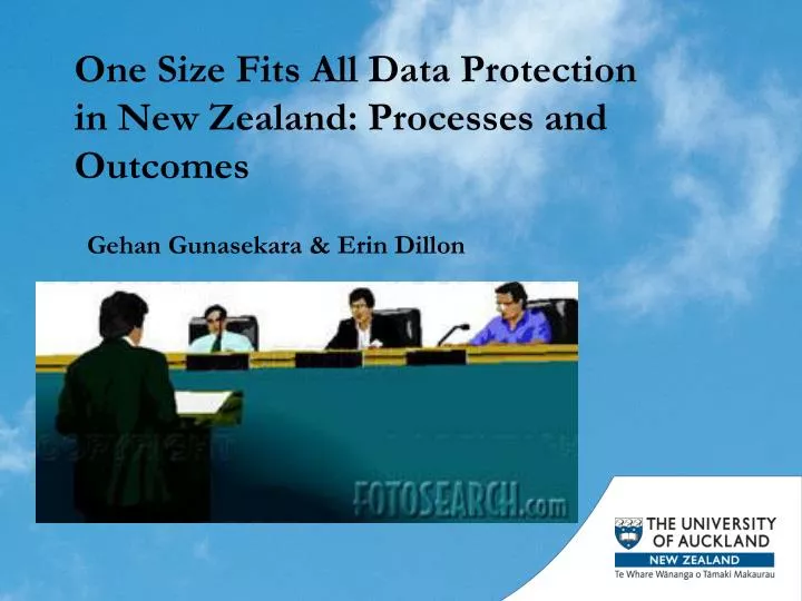 one size fits all data protection in new zealand processes and outcomes