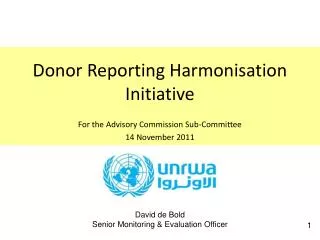 Donor Reporting Harmonisation Initiative