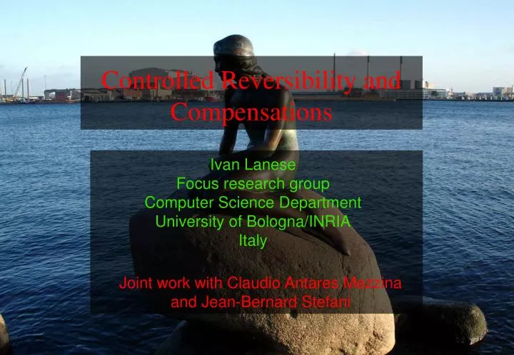 controlled reversibility and compensations