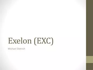 Exelon (EXC)