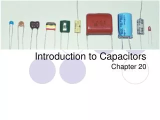 Introduction to Capacitors