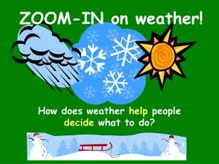 ZOOM-IN on weather!