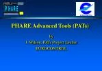 Overview of PHARE Advanced Tools for Enhanced Air Traffic Management - slide 1
