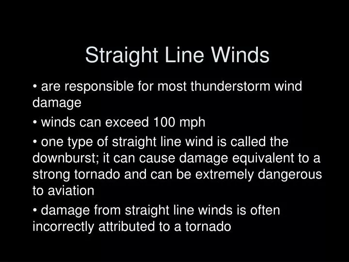 straight line winds