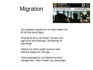 migration