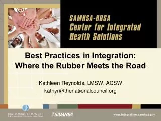 Best Practices in Integration: Where the Rubber Meets the Road