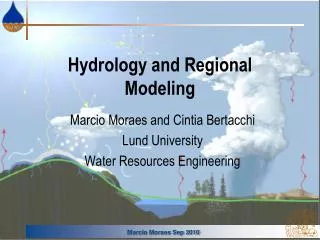 Hydrology and Regional Modeling
