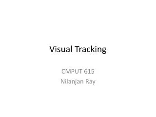 Visual Tracking