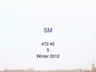 472.42 5 Winter 2012