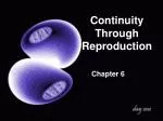 Continuity Through Reproduction - slide 1
