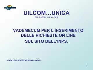 uilcom unica richieste on line all inps