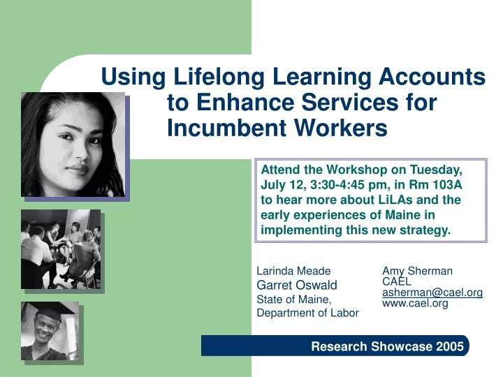 using lifelong learning accounts to enhance services for incumbent workers