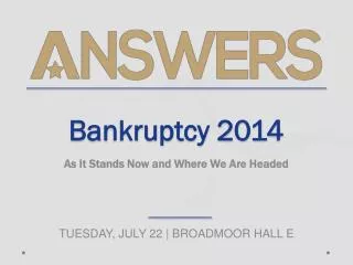 bankruptcy 2014
