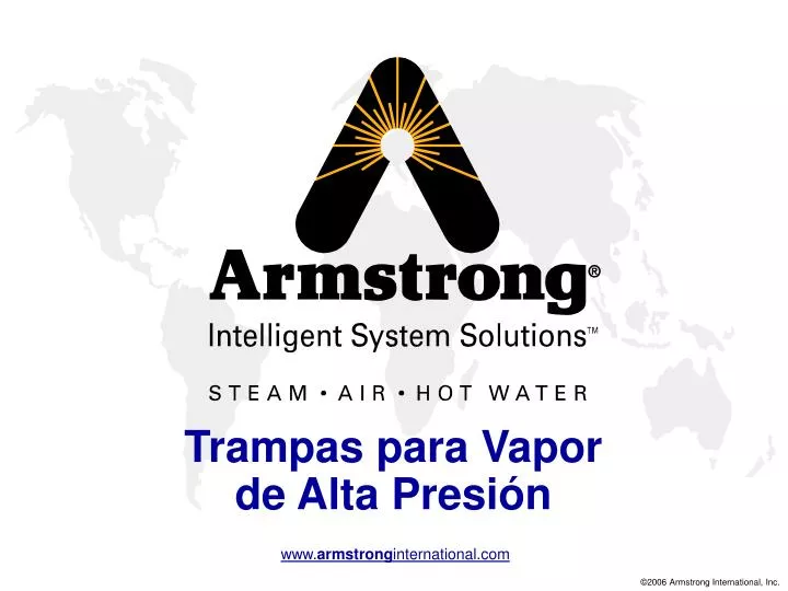 trampas para vapor de alta presi n