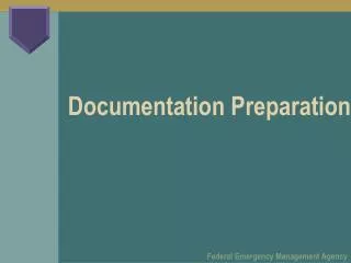 Documentation Preparation