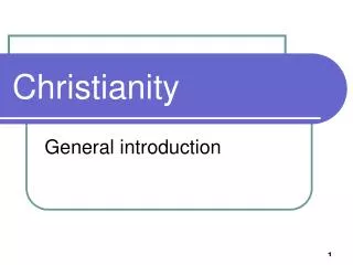 Christianity