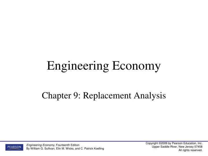 engineering economy