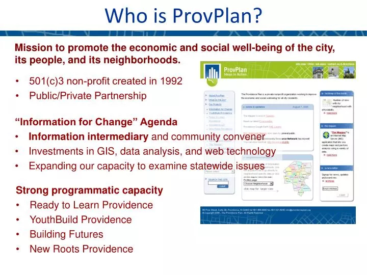 who is provplan