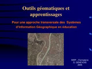 outils g omatiques et apprentissages