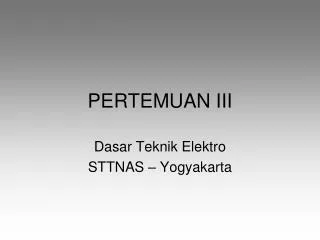 pertemuan iii