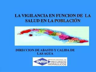 la vigilancia en funcion de la salud en la poblaci n