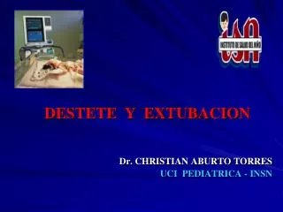 destete y extubacion