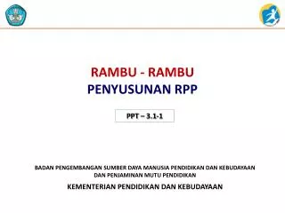 rambu rambu penyusunan rpp