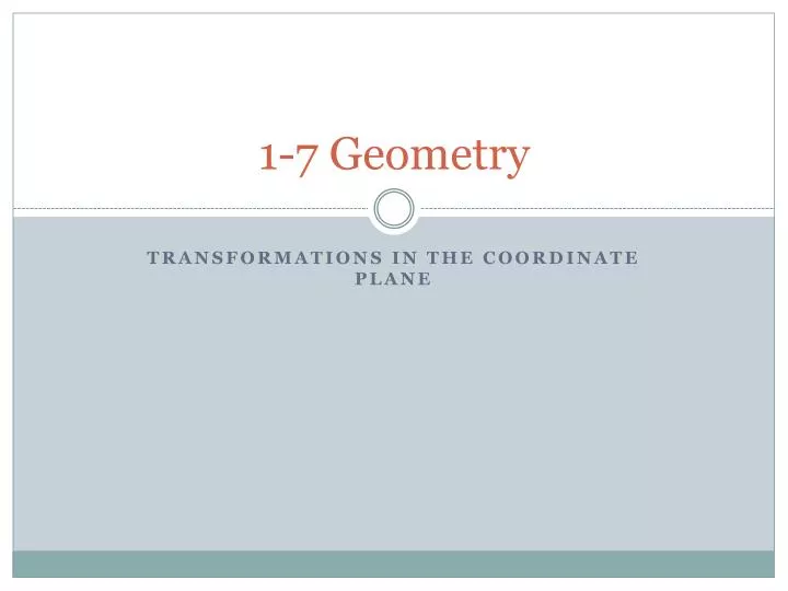1 7 geometry
