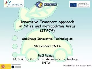 Innovative Transport Approach in Cities and metropolitan Areas ( ITACA)