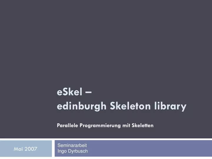 eskel edinburgh skeleton library
