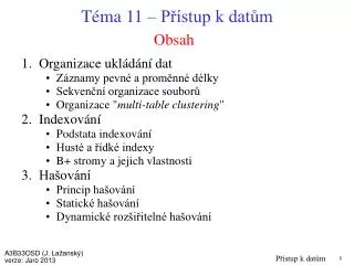 obsah