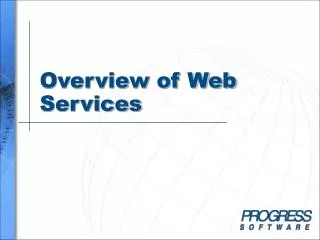 Overview of Web Services