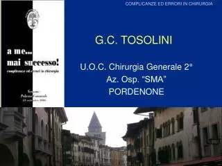 g c tosolini