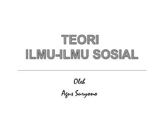 oleh agus suryono