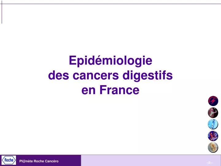 epid miologie des cancers digestifs en france