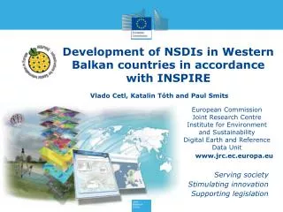 Development of NSDIs in Western Balkan countries in accordance with INSPIRE