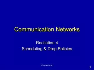 communication networks