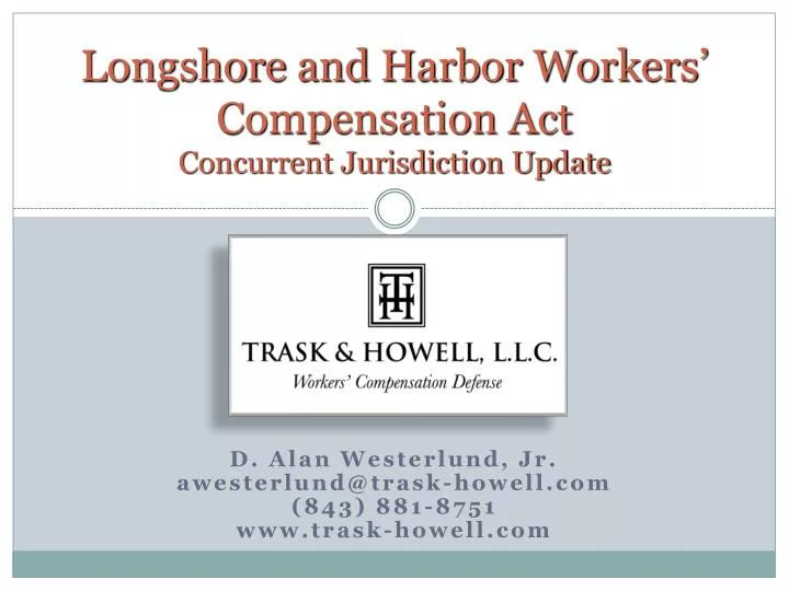 longshore and harbor workers compensation act concurrent jurisdiction update