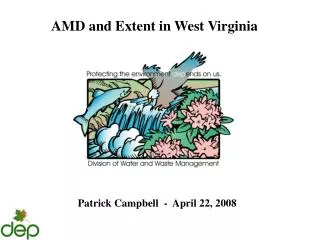 AMD and Extent in West Virginia